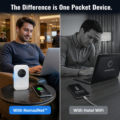 NomadNet™ — Manage Your Own 300Mbps WiFi at Hotels, Cafés & Airports