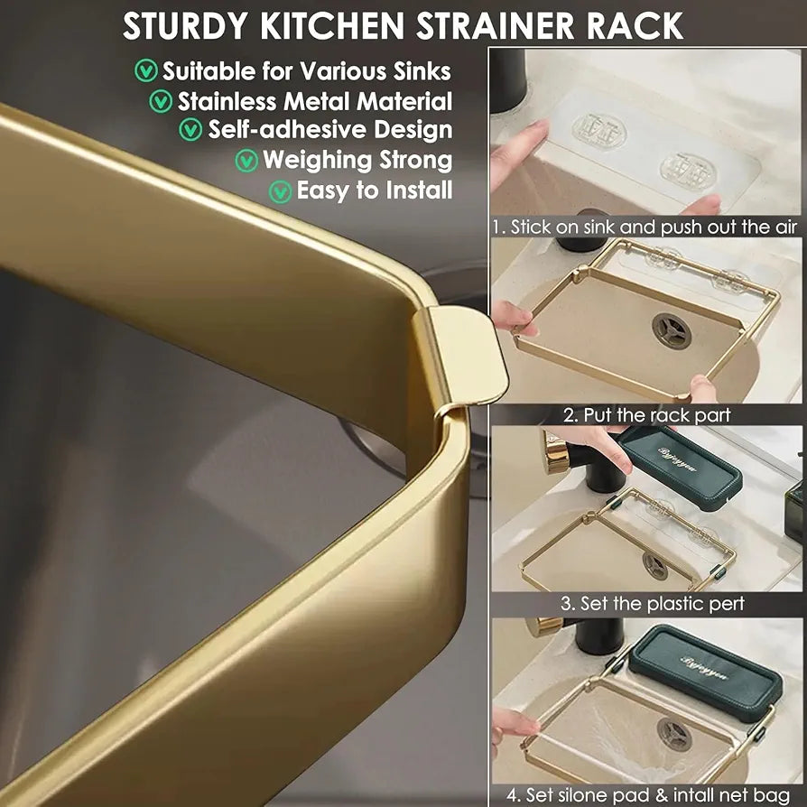 FreshGuard™ Sink Shields — Keep Your Kitchen Flowing Clean and Clog-Free Without Lifting a Finger