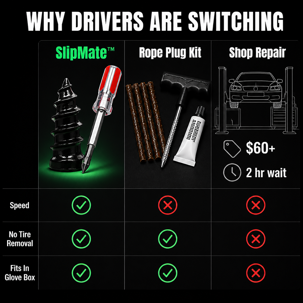 SlipMate™ — Insert Any Flat in 60 Seconds Without Tire Removal