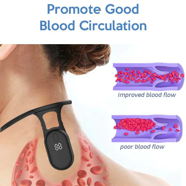 VitalEase | Ultrasonic neck massager for relaxation and detox!
