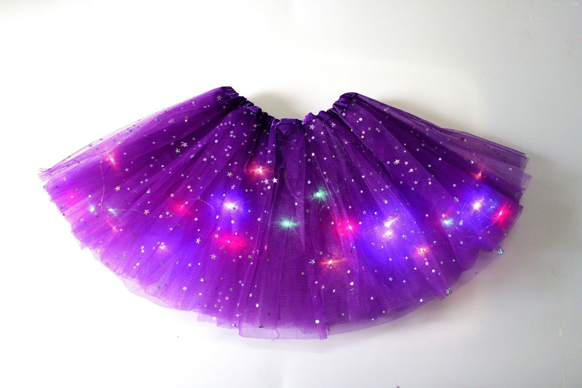 GlintWhirl™ LED Tutu Skirt — Light Up Every Step with Featherlight Comfort and Unstoppable Sparkle