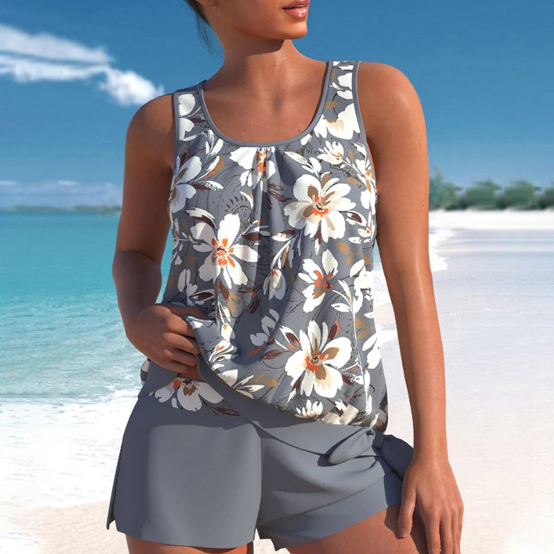 SolaraWave™ Tankini Set — Unleash Your Boldest Beach Confidence with Flawless Fit and Fierce Style