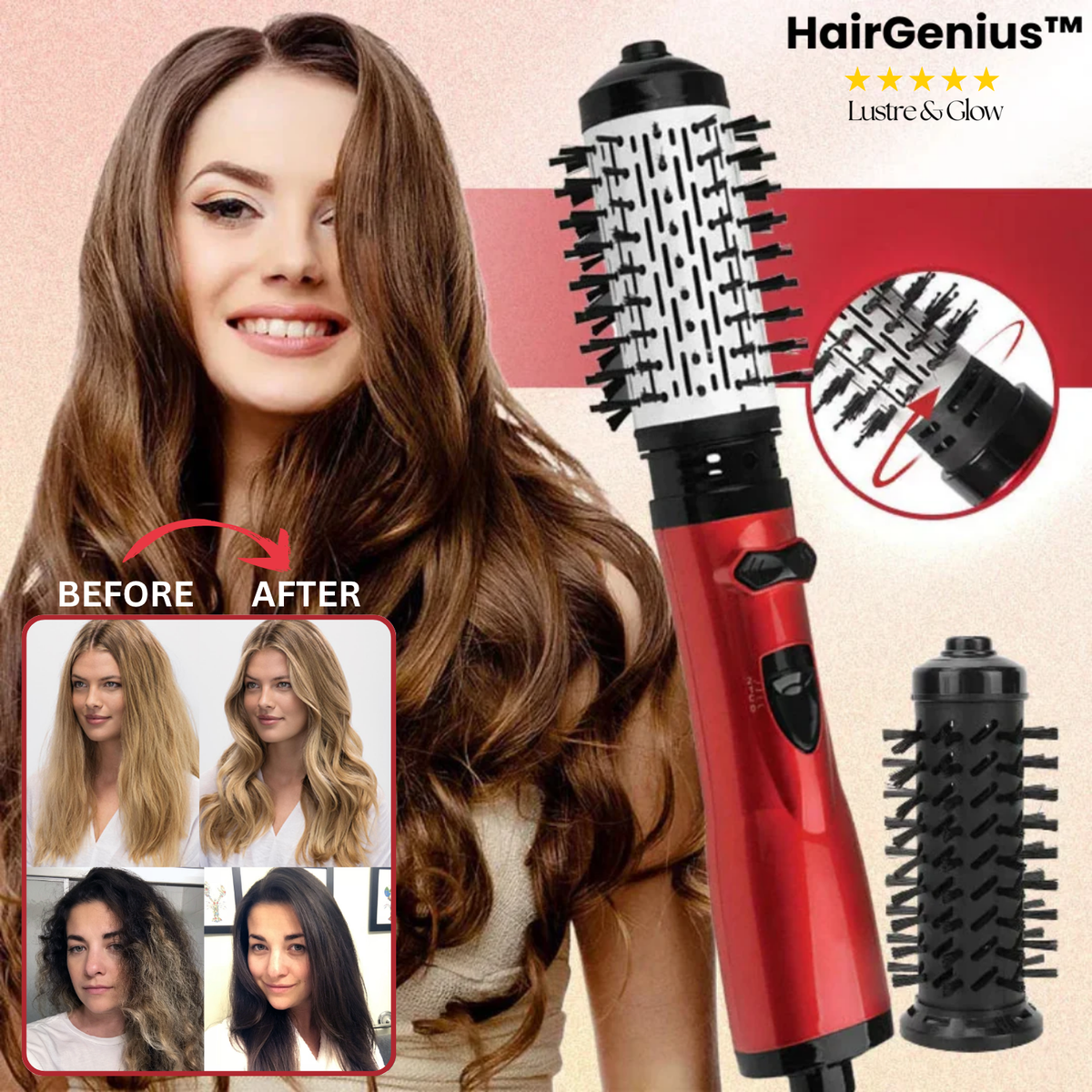 HairGenius™ | Salon-Quality Hair Achieved in Minutes