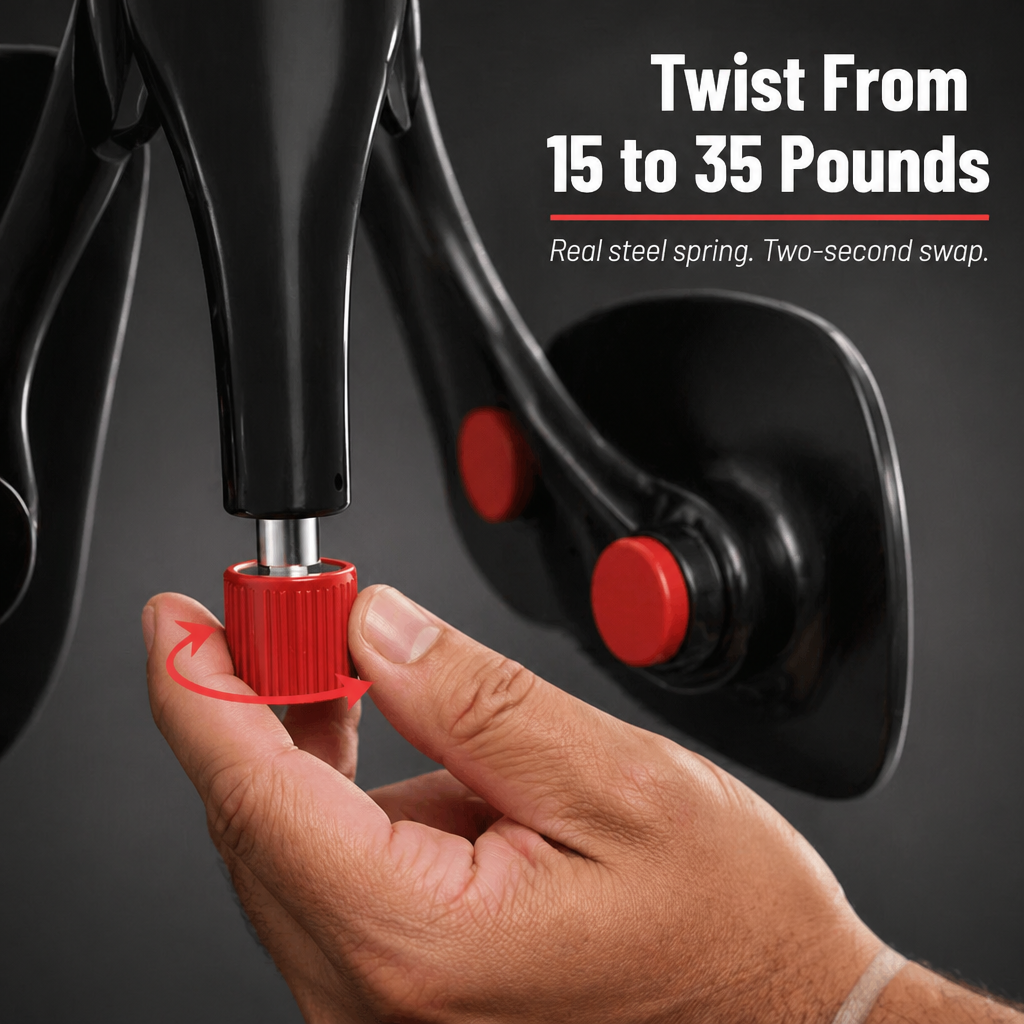 StrongFlex™ — Work Out Adductors, Chest & Core Wherever You Can Sit