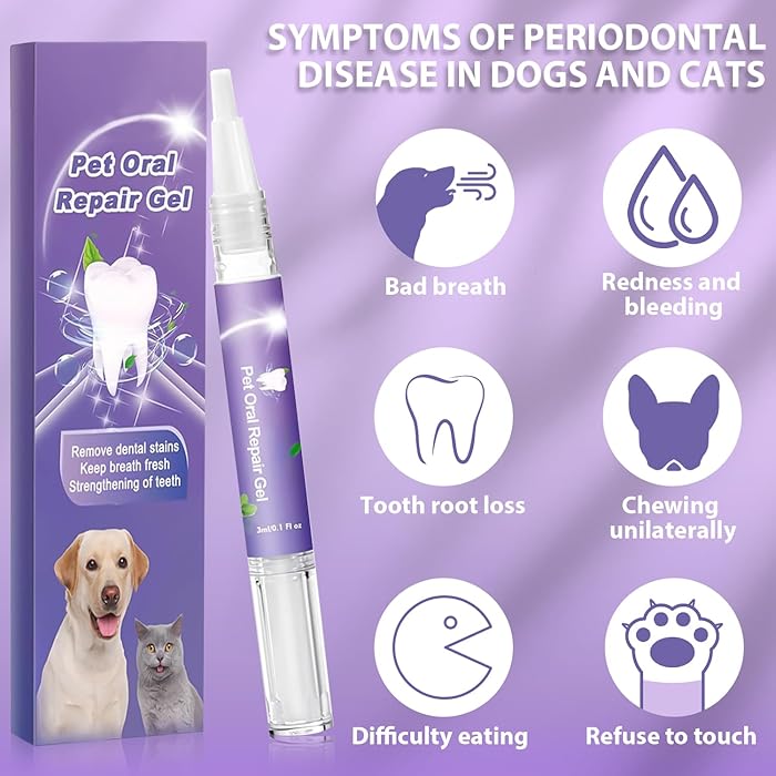 PuraPaws™ Oral Gel — Melt Away Tartar and Unleash Irresistibly Fresh, Pain-Free Pet Smiles