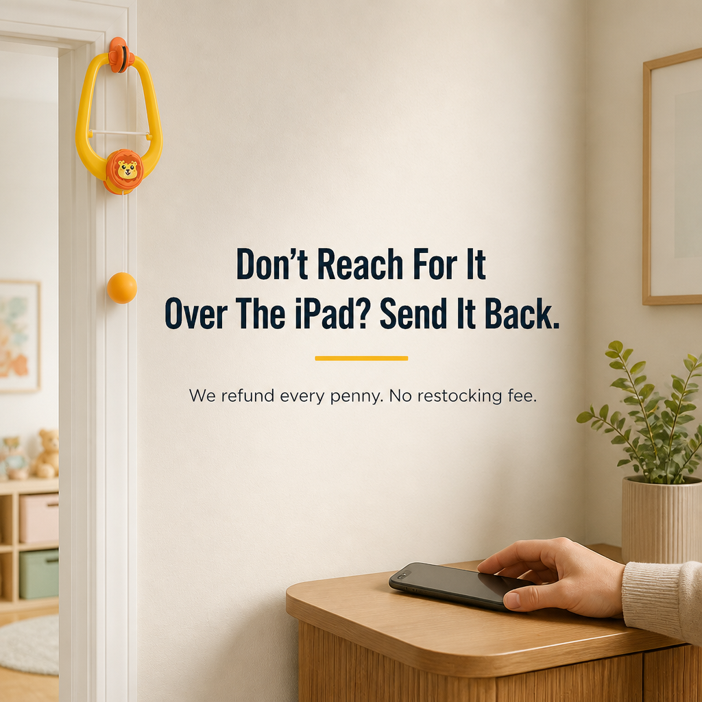 PlayBurst™ — Attach a Pong Game to Any Doorframe in 60 Seconds
