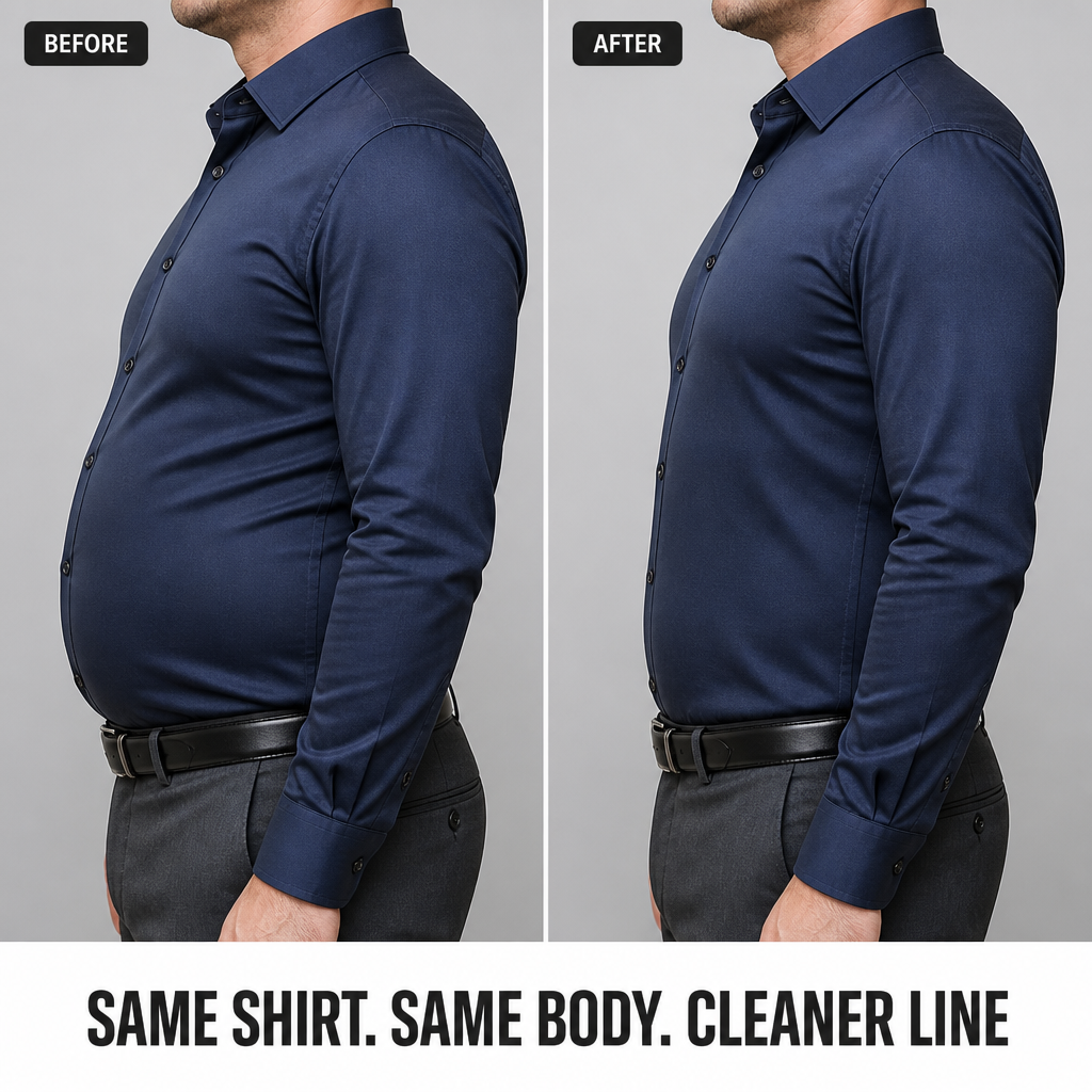 TitanForm™ — Smooth Out Your Soft Middle Beneath Every Shirt You Own