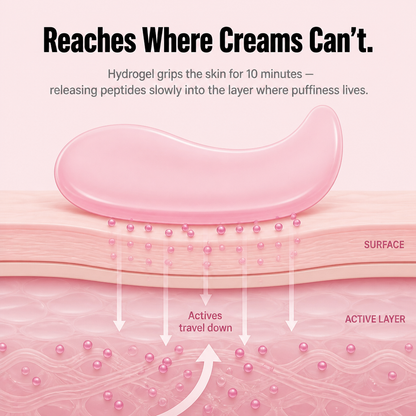 Luminevea™ — Reduce Puffy Eyes in 10 Minutes Using 4-Peptide Hydrogel Patches