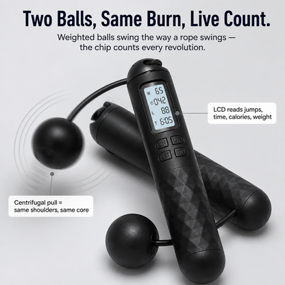 PulseRope™ — Experience True Jump-Rope Cardio Without Smacking Your Shins