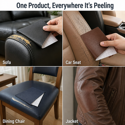 PatchPerfect™ — Conceal Peeling Sofas, Faded Car Seats & Cracked Leather Fast