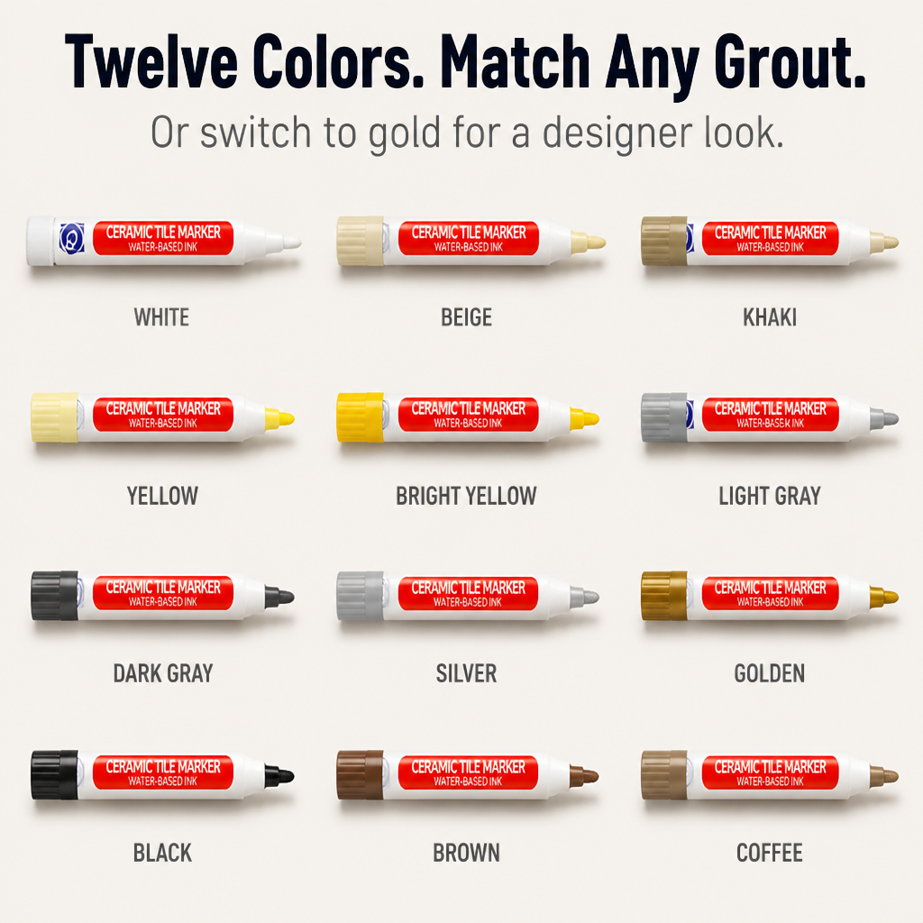 BioShieldSeal™ — Restore Yellowed Grout Lines to Fresh White in Just 20 Minutes