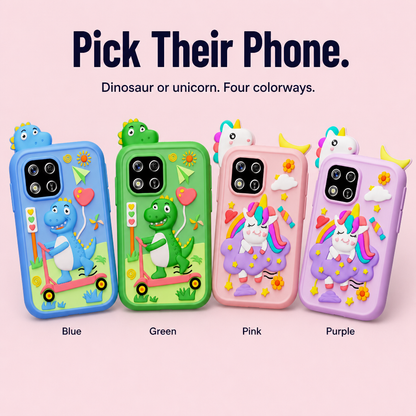ImaginoPlay™ — Give Them a Phone Minus the Screen-Time Worries and Repair Costs