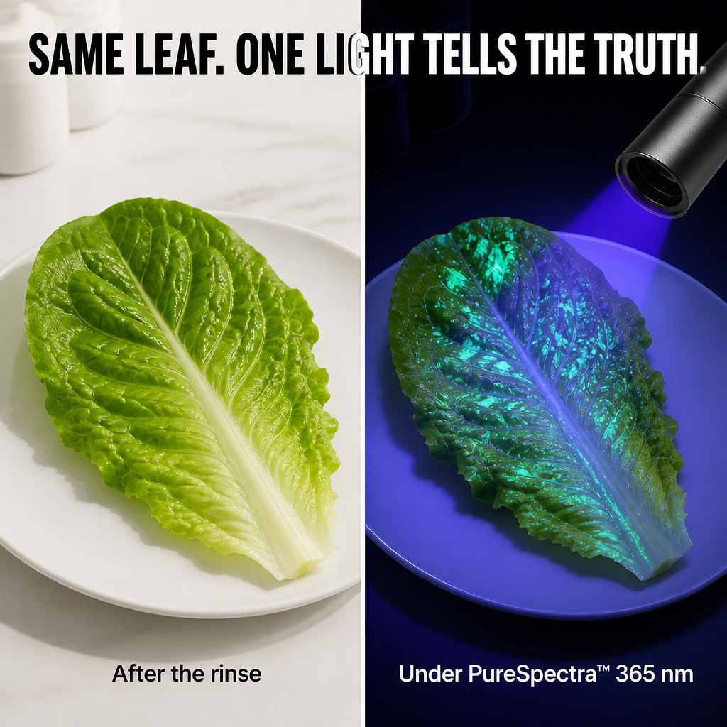 PureSpectra™ — Reveal Concealed Residues on Your Veggies Before Eating