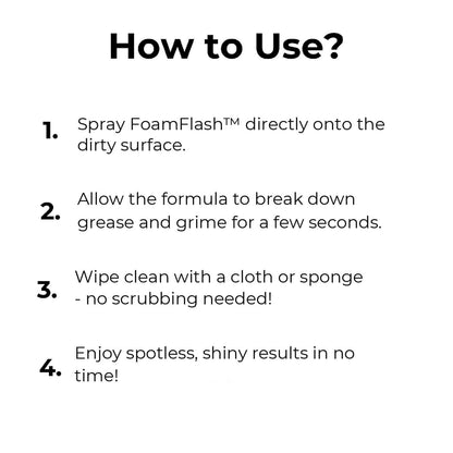 PureMist™ — Effortless Foam Power That Erases Grease and Restores Shine Instantly