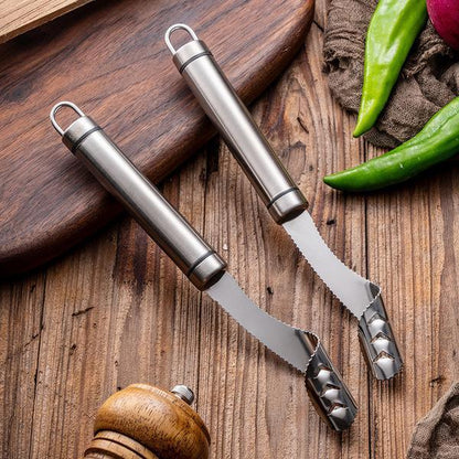 BlazeCore™ Pepper Corer — Slice Like a Pro and Enjoy Mess-Free Kitchen Magic Every Time