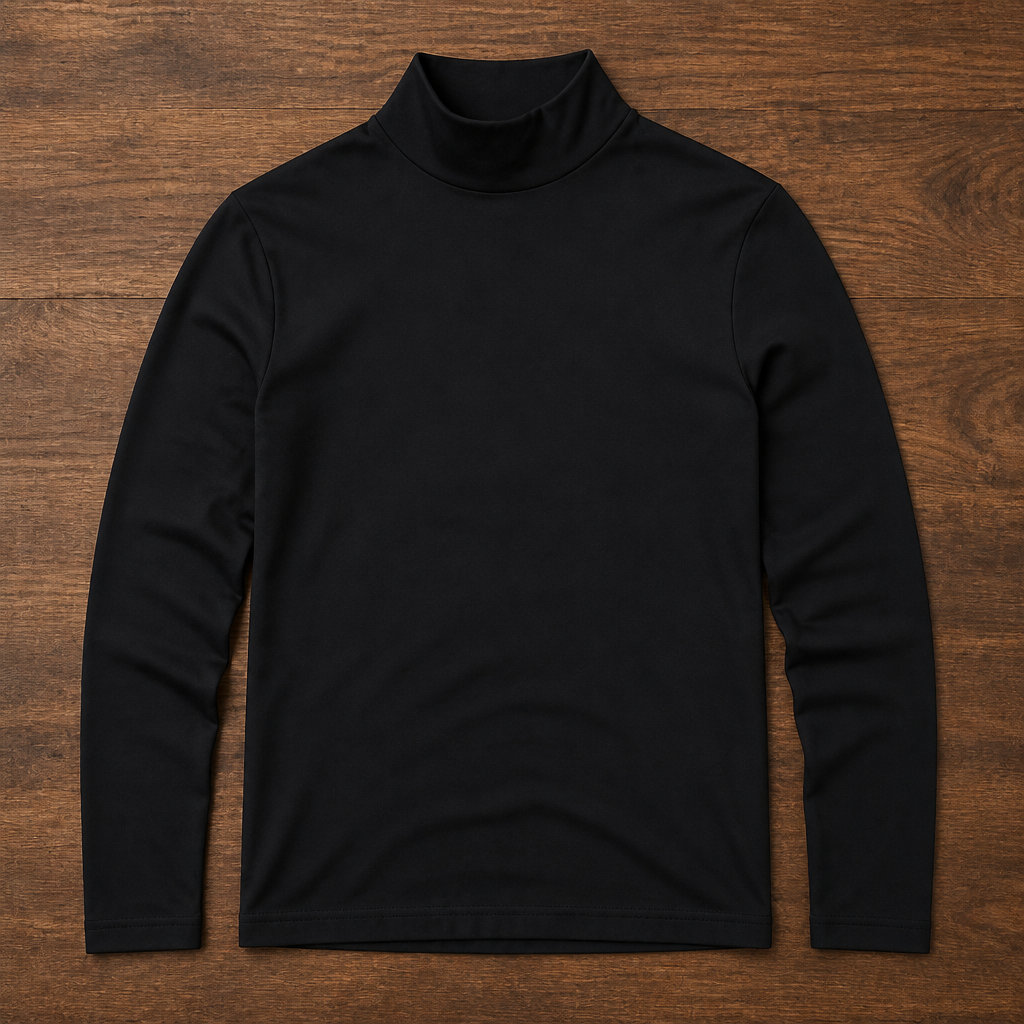 Marsilio™ – Men’s Slim-Fit Sculpting Mock Turtleneck