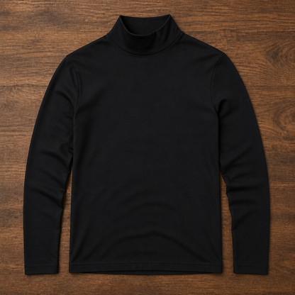 Marsilio™ – Men’s Slim-Fit Sculpting Mock Turtleneck
