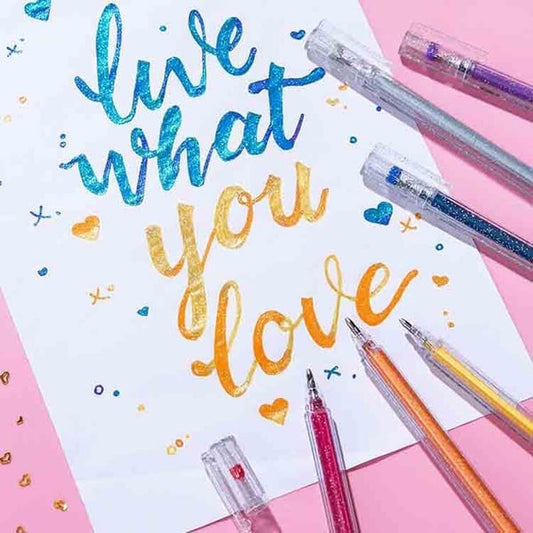 PrismaShine™ Glitter Pens — Ignite Your Creativity with Vibrant, Smudge-Proof Sparkle