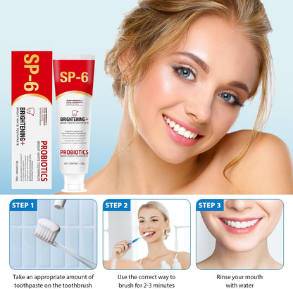 ClearGlow™ Probiotic Toothpaste — Stop Plaque and Unlock a Radiant, Confident Smile