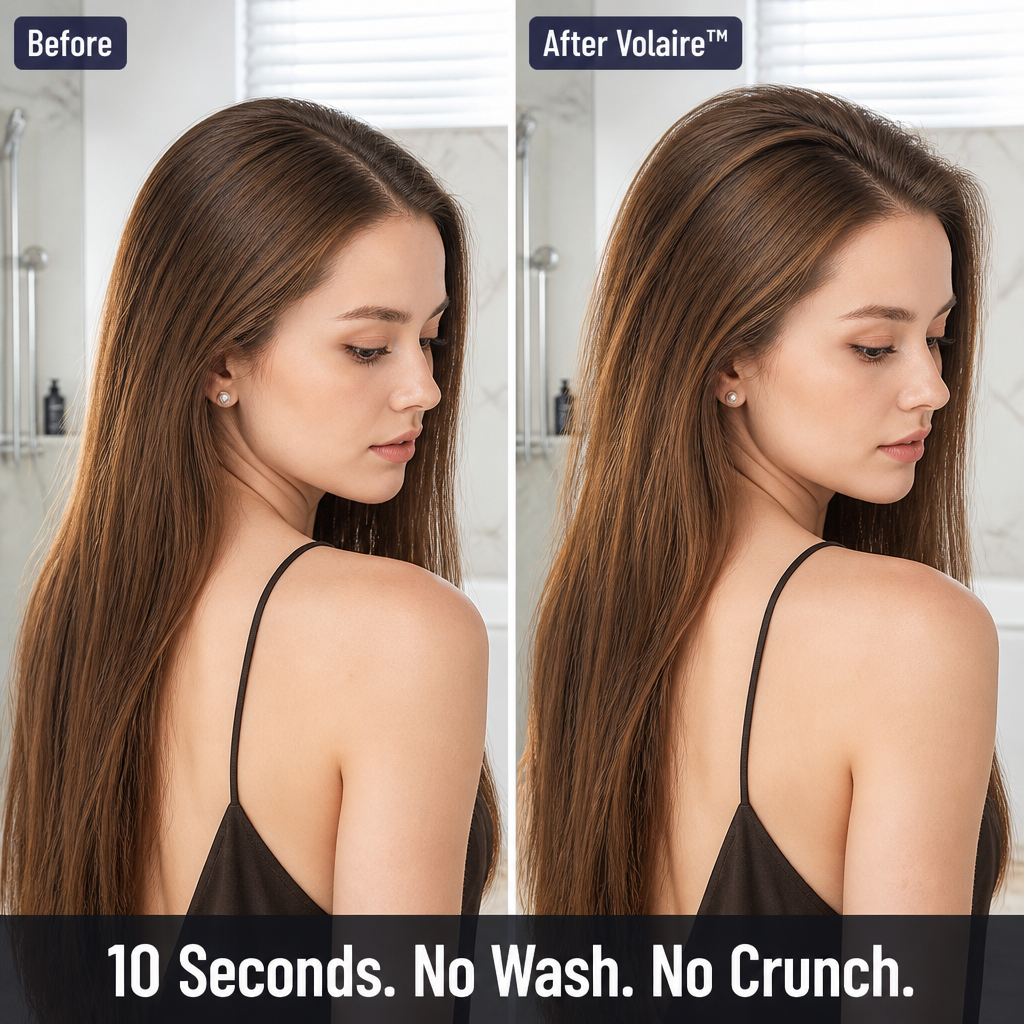 Volaire™ — Spritz Volume Into Flat, Day-Two Hair Without the Crunchy Stickiness