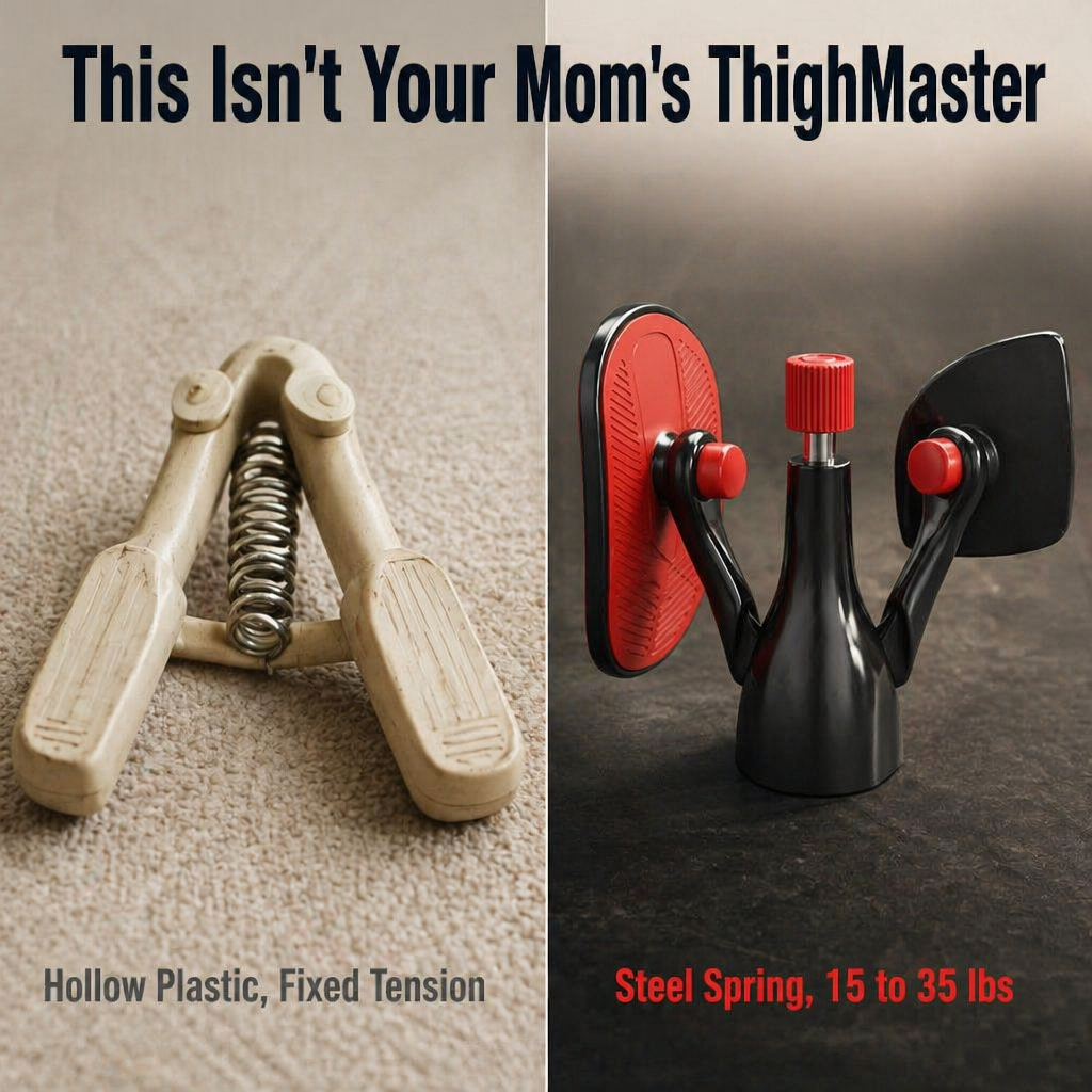 StrongFlex™ — Work Out Adductors, Chest & Core Wherever You Can Sit