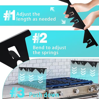 SteelGuard™ — Seal Every Gap for a Spotless, Stress-Free Kitchen Feel