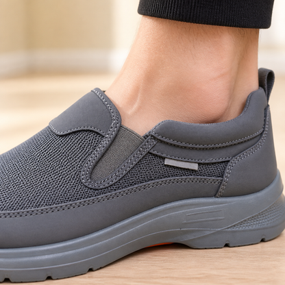 StrideEase™ – Padded Slip-On Walkers with Airy Mesh Upper