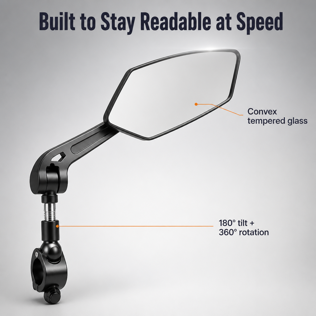 HawkVue™ — Spot Every Vehicle Behind You Without Looking Back