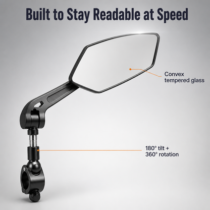 HawkVue™ — Spot Every Vehicle Behind You Without Looking Back