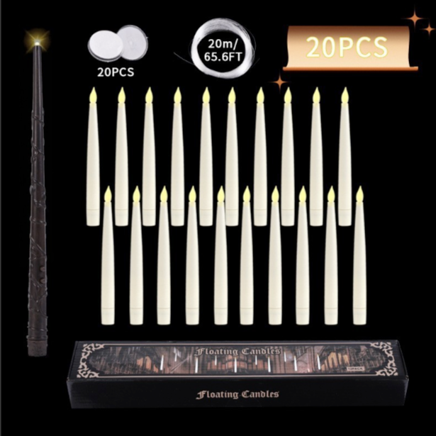LuminaFloat™ — Captivate Every Room with Safe, Spellbinding Glow