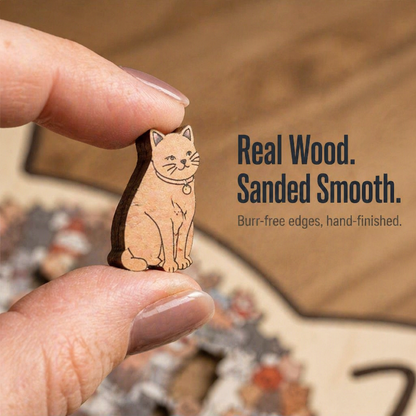AristoCat™ — Assemble a Cat-Shaped Puzzle Perfect for Your Wall Display