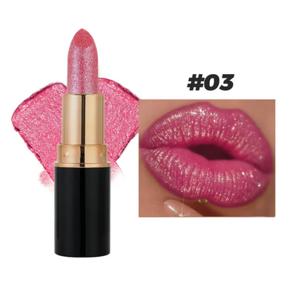 LuxeLure™ Metallic Lip Color — Drench Your Lips in 24-Hour Shine and Silky Comfort That Never Fades