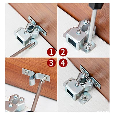 SteelLock™ — Experience the Serenity of Cabinets That Stay Secure and Silent Forever