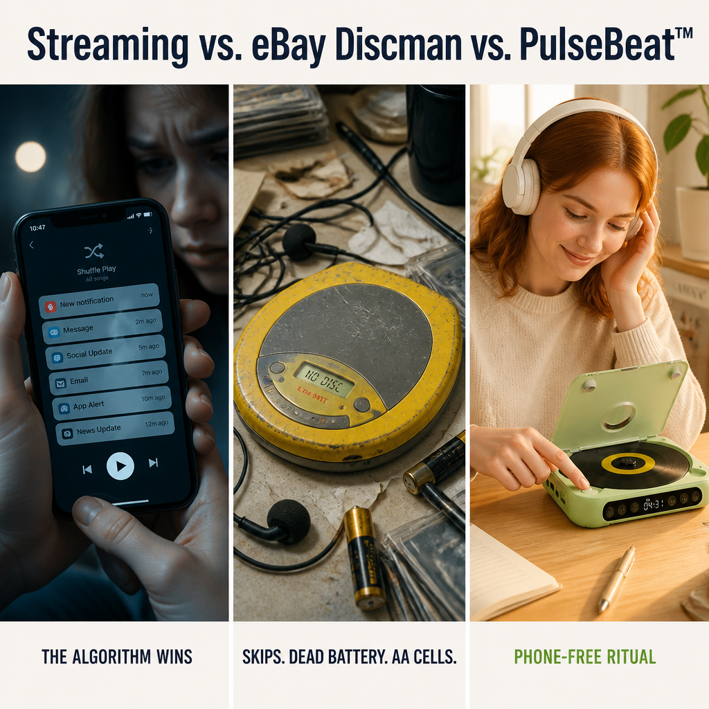 PulseBeat™ — Hit Play, Set Your Phone Aside, Listen to the Full Album