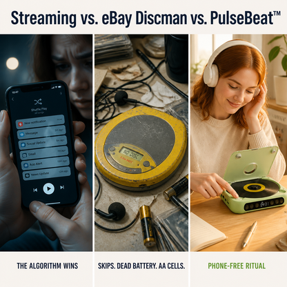 PulseBeat™ — Hit Play, Set Your Phone Aside, Listen to the Full Album