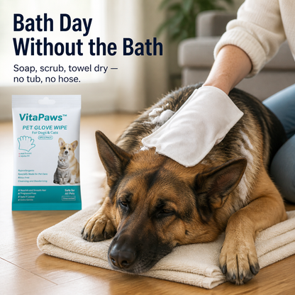 VitaPaws™ — Clean Your Dog Without the Tub, the Hose, or the Tears