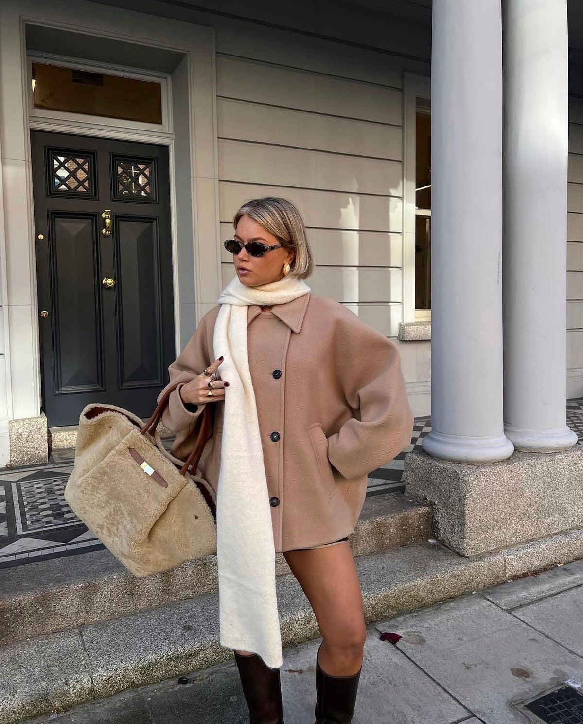 Jazzy | Stylish Oversized Wool Coat for Winter Fashion