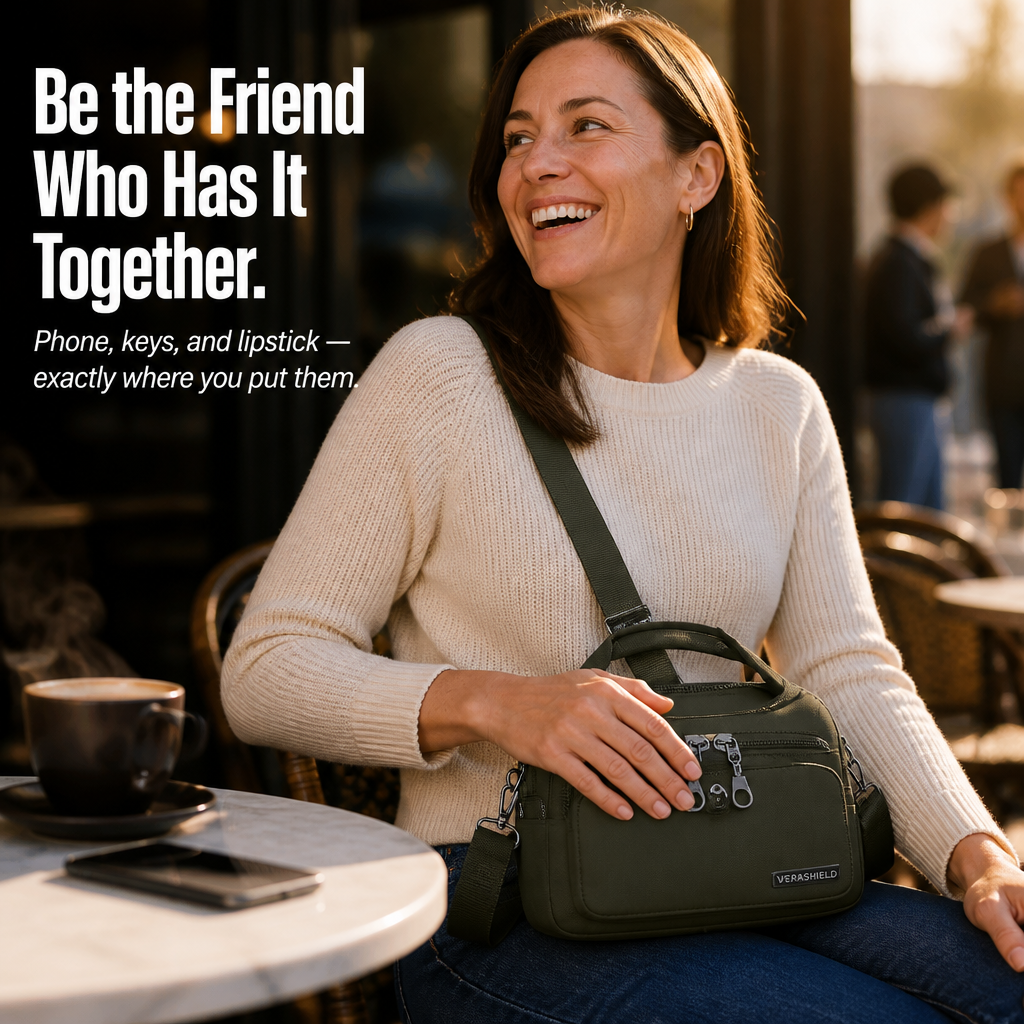 VeraShield™ — Pack Clever, Walk Light & Forget Pickpocket Fears