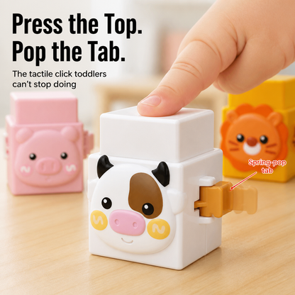 BrillieBlocks™ — Snap 12 Animal Pals Into Towers Kids Can't Stop