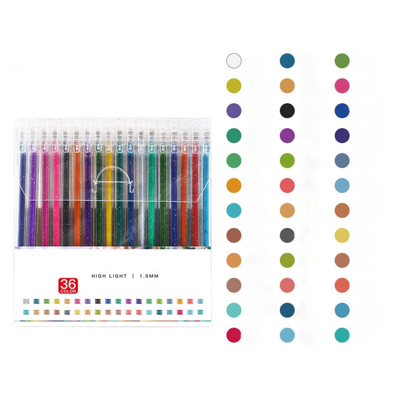 LumaScript™ Gel Pens — Unleash Vivid, Smudge-Free Masterpieces with Every Stroke