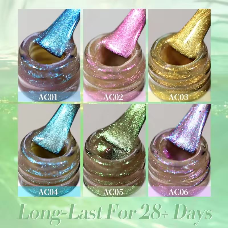 VioraLuxe™ Magnetic Gel — Turn Every Glance Into a Spellbinding Nail Show