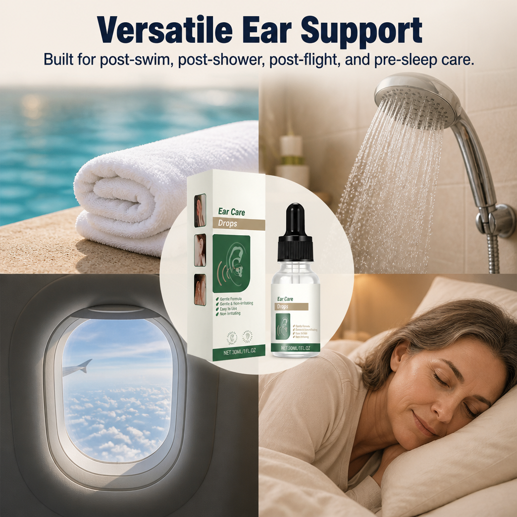 SereniSoothe™ — Loosen Tough Earwax and Quickly Clear That Blocked, Muted Sensation