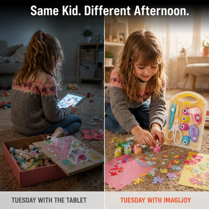 ImagiJoy™ — Punch, Snip & Create Their Path to Stronger Little Hands