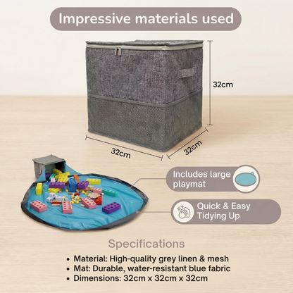 PlayNest™ — Turn Toy Chaos into Calm and Create Instant Joyful Play Zones