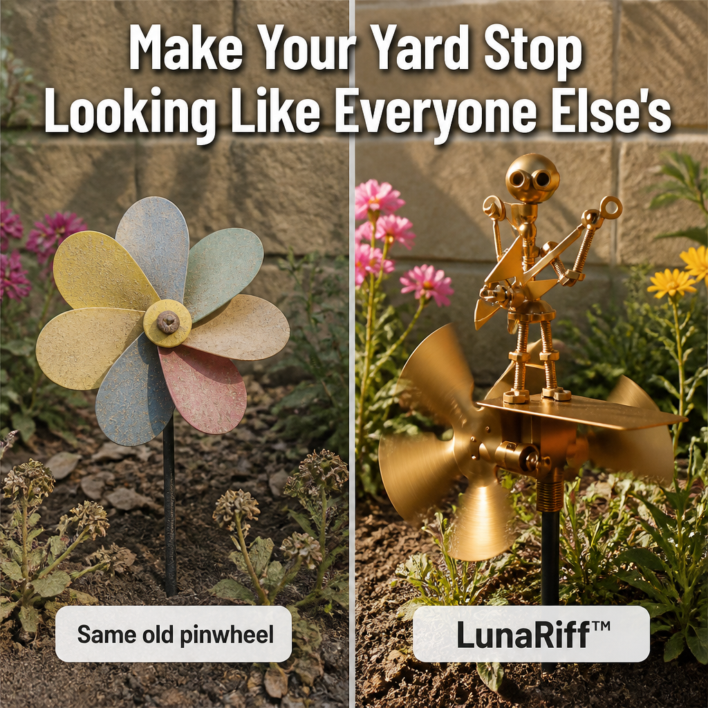 IronPulse™ Kinetic Drummer Spinner — Ignite Your Garden with Mesmerizing Wind-Driven Beats