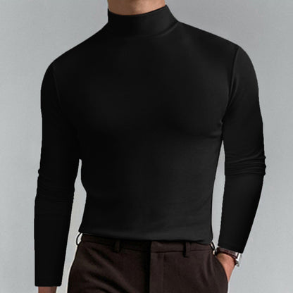 Marsilio™ – Men’s Slim-Fit Sculpting Mock Turtleneck