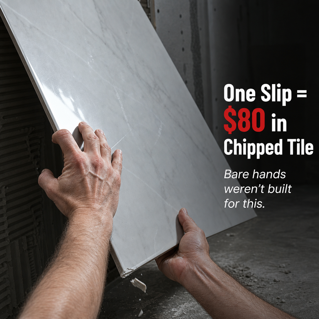 ProGrip™ — Lift Heavy Tile, Glass, and Mirrors Alone Without a Single Slip