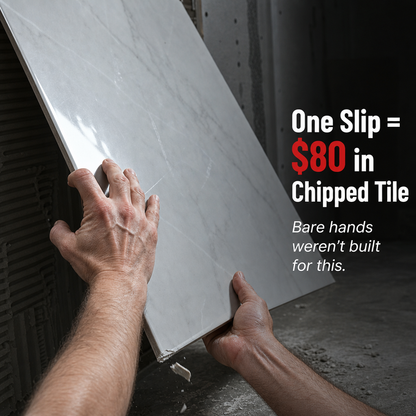 ProGrip™ — Lift Heavy Tile, Glass, and Mirrors Alone Without a Single Slip