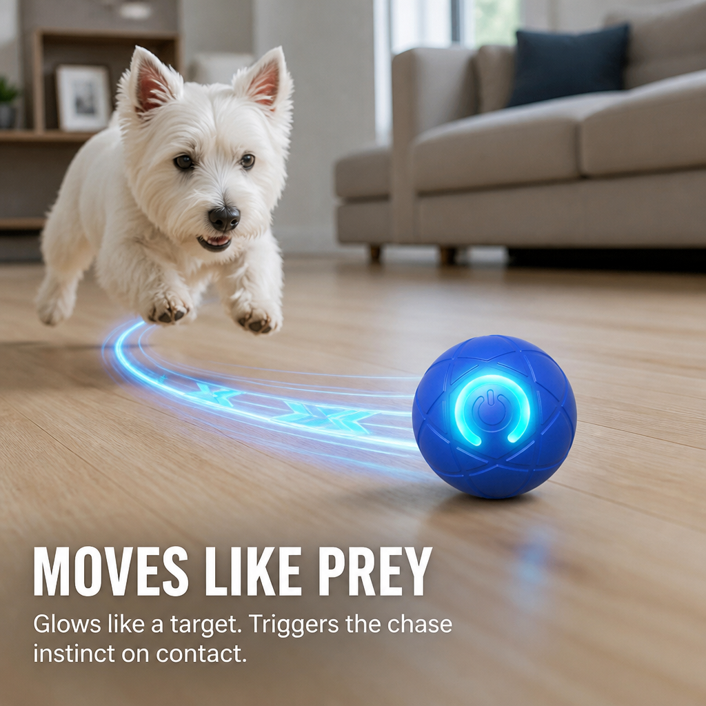 DashRoll™ — Tire Out Your Dog’s Energy Hands-Free While You Work