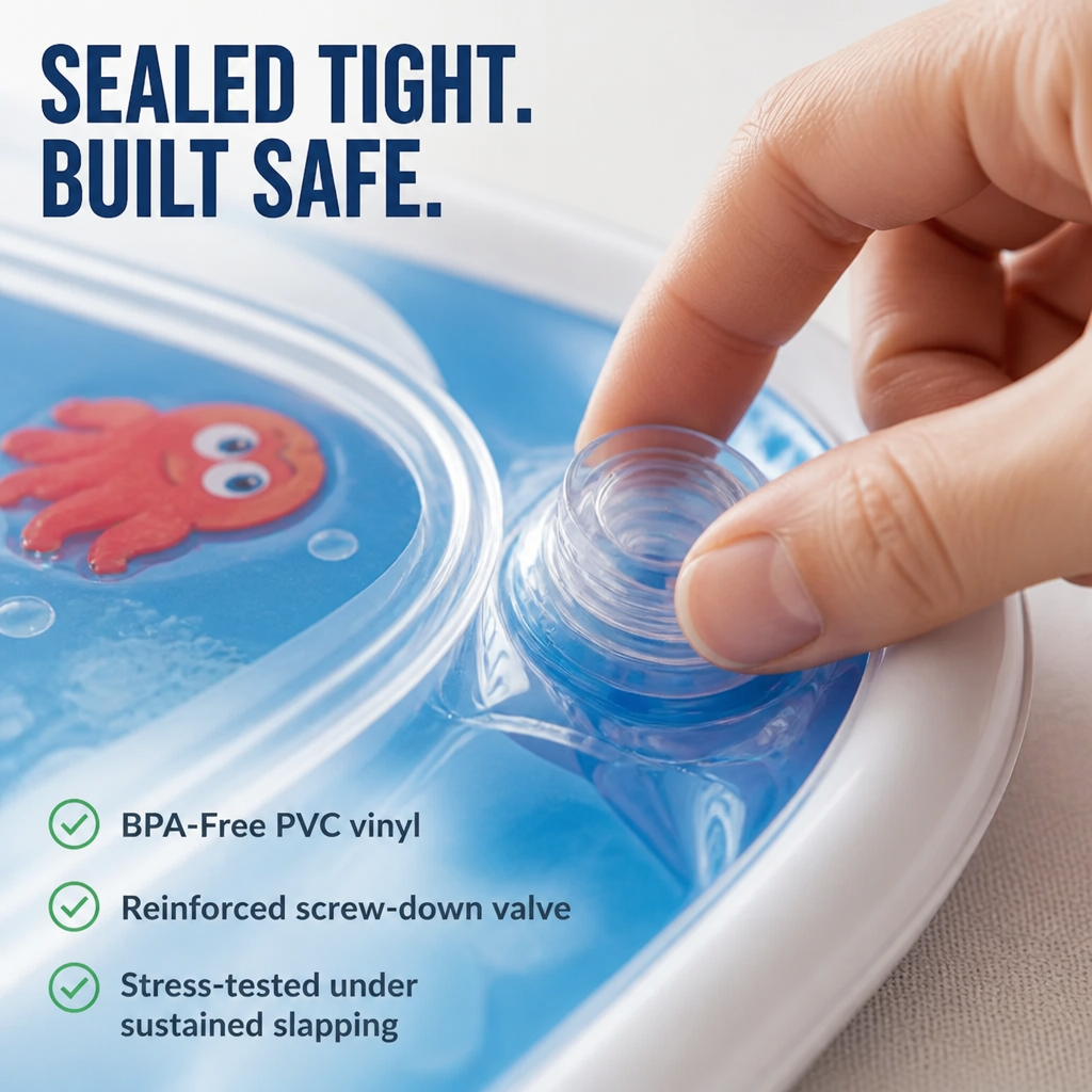 MarinaSplash™ — Flip Tummy Time Tears Into 10 Minutes of Belly Giggles